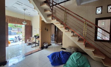 jual villa siap huni air melimpah beserta balong ikan