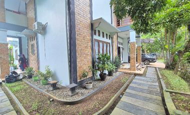 jual villa siap huni air melimpah beserta balong ikan