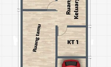 Dijual rumah murah gading fajar,gor Sidoarjo