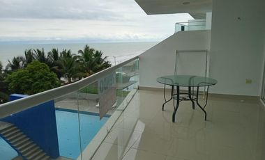 Venta Suite 62m2 con Vista al Mar, Tonsupa, sector Grand Diamond