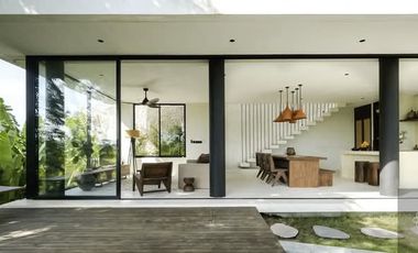 Villa Mewah View Sawah Dekat Pantai Tabanan