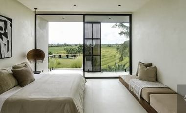 Villa Mewah View Sawah Dekat Pantai Tabanan