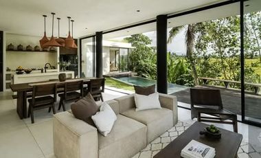 Villa Mewah View Sawah Dekat Pantai Tabanan
