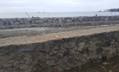 Tanah Pinggir Pantai dan Pinggir Jalan SHM Anyer PLTU Labuan 650rb