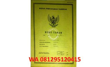 Tanah Pinggir Pantai dan Pinggir Jalan SHM Anyer PLTU Labuan 650rb