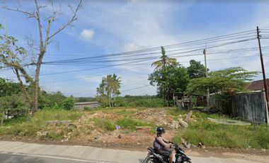 Dijual cepat tanah pinggir jalan poros km 12 datar dekat jalan toll