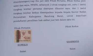 Kavling murah padalarang promo