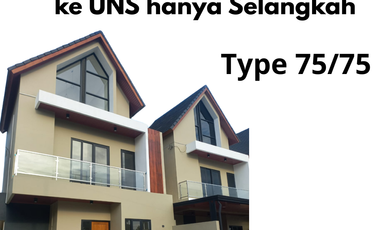 Rumah dijual di Jebres, Surakarta, Jawa Tengah