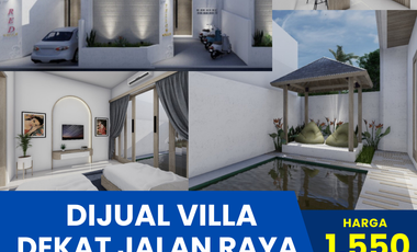 Dijual Villa 1 Lantai Murah Dekat Jalan Raya Uluwatu Pecatu - Ungasan