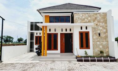 Rumah Baru Cluster onegate  dekat Stasiun KA Gawok Sukoharjo