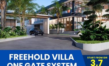 Freehold Villa One Gate Sistem Strategis Dekat Pelabuhan Sanur