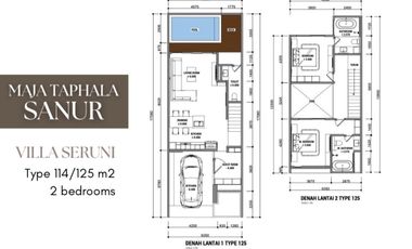 Freehold Villa One Gate Sistem Strategis Dekat Pelabuhan Sanur