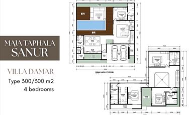 Freehold Villa One Gate Sistem Strategis Dekat Pelabuhan Sanur