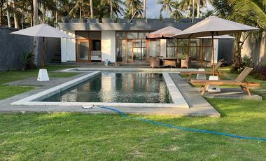 FOR SALE NEW BRAND VILLA BEACH FRONT BALIAN BEACH TABANAN
