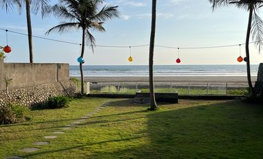 FOR SALE NEW BRAND VILLA BEACH FRONT BALIAN BEACH TABANAN