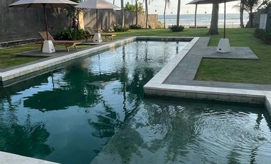 FOR SALE NEW BRAND VILLA BEACH FRONT BALIAN BEACH TABANAN