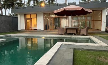 FOR SALE NEW BRAND VILLA BEACH FRONT BALIAN BEACH TABANAN