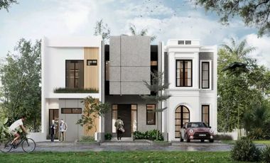 Rumah Cluster Fairway Kemang Residence 2 Lantai Type Classic Colonial