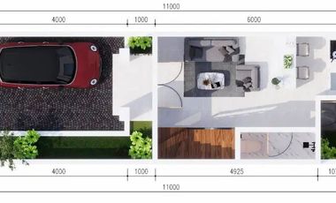 Rumah Cluster Fairway Kemang Residence 2 Lantai Type Classic Colonial