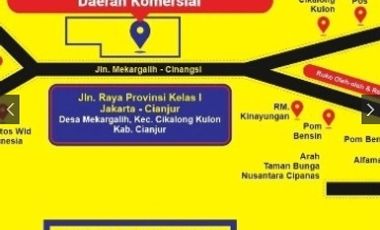 Tanah SHM pinggir jalan ijin usaha sdh banyak pabrik