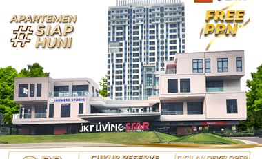 Dijual Apartemen Siap Huni & Siap sewa di Jakarta,cicilan ringan tanpa Dp