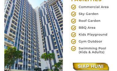 Dijual Apartemen Siap Huni & Siap sewa di Jakarta,cicilan ringan tanpa Dp