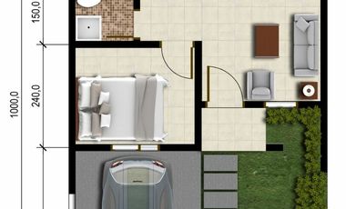 Dijual Rumah Murah Komersil Saung Riung Karawang