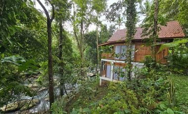 Disewakan villa yang sangat asri dengan sungai di tabanan bali