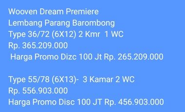Wooven  Dream Premiere  Lembang Parang Barombong T36/72 (6X12) &T55/78
