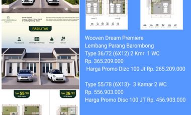 Wooven  Dream Premiere  Lembang Parang Barombong T36/72 (6X12) &T55/78