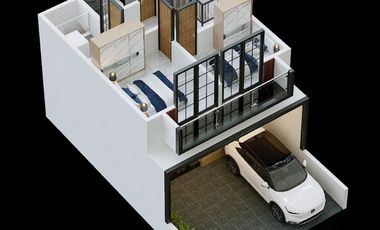 Rumah cepat huni SHM dekat LRT Cibubur 5 menit ke tol Cijago