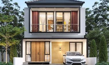 Rumah cepat huni SHM dekat LRT Cibubur 5 menit ke tol Cijago