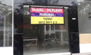 Gedung/kantor lt 4 di jual via lelang tepat di tengah kota Balikpapan