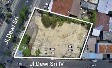 Tanah Premium Jl Dewi Sri Legian