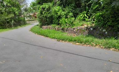 Jual MURAH tanah SHM atas jalan di Pakem Sleman dekat Kaliurang