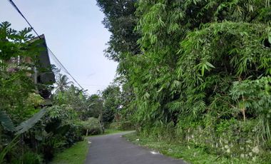 Jual MURAH tanah SHM atas jalan di Pakem Sleman dekat Kaliurang