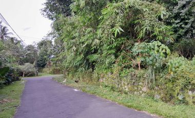 Jual MURAH tanah SHM atas jalan di Pakem Sleman dekat Kaliurang