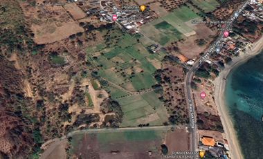 Tanah SHM Pinggir Pantai Sekotong, Luas 8 Hectare, Lombok Barat