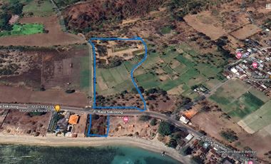 Tanah SHM Pinggir Pantai Sekotong, Luas 8 Hectare, Lombok Barat