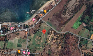 Tanah SHM Pinggir Pantai Sekotong, Luas 8 Hectare, Lombok Barat