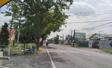 JUAL TANAH KOMERSIAL DI RAYA PRAMBON SIDOARJO DEPAN RS SITI AMINAH
