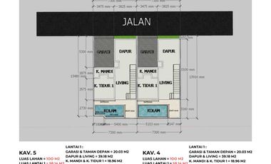 Harmony village Dalung dekat Buduk Abianbase badung