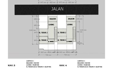 Harmony village Dalung dekat Buduk Abianbase badung