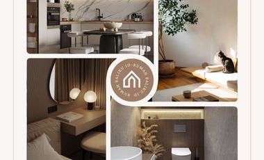 dijual rumah baru konsep bisa request lokasi bulu indah denpasar