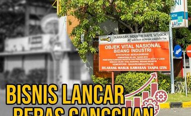 Lahan Industri Mulai 5000m² s/d 10 Ha - Safe n Lock