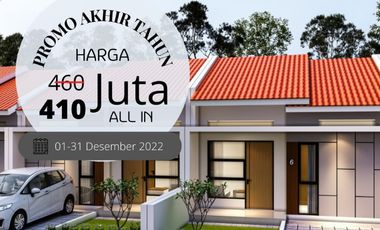 Rumah Nuansa Villa Modern dikawasan Sejuk Cimahi Utara
