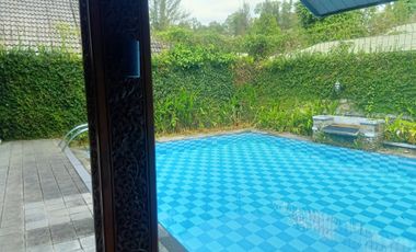 Dijual Rumah Lux  1 lantai   full furnished dengan kolam renang