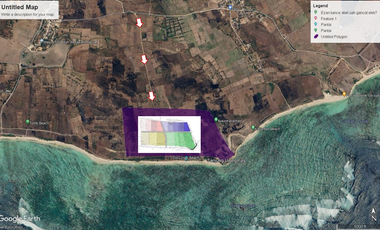 Tanah Pinggir Pantai dan Bukit di Jerowaru, Lombok TImu