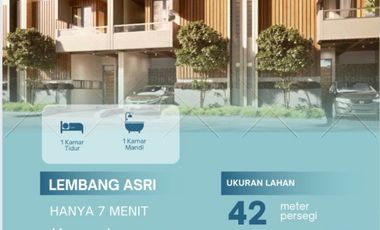 Rumah Bergaya Jepang di Lembang Asri