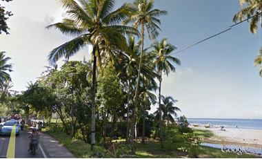 Tanah beach front Raya Senggigi, Lombok Barat